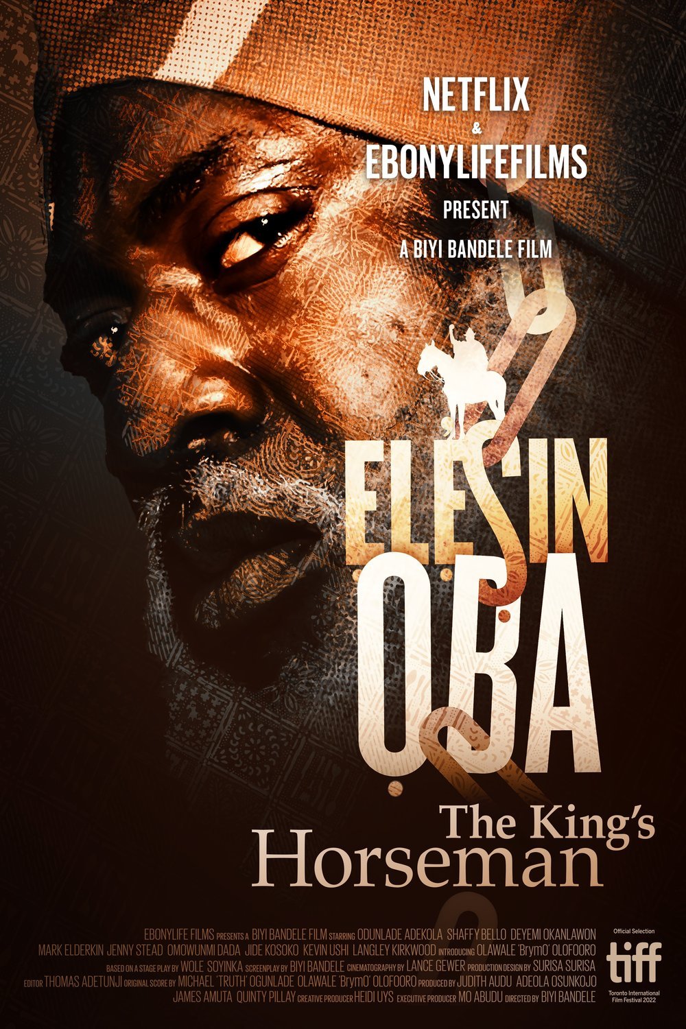 L'affiche originale du film Elesin Oba: The King's Horseman en Yoruba