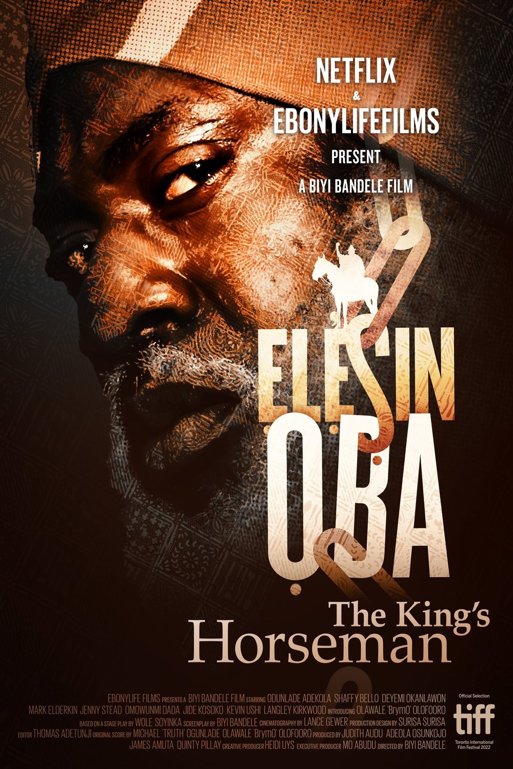 L'affiche du film Elesin Oba: The King's Horseman [2022]