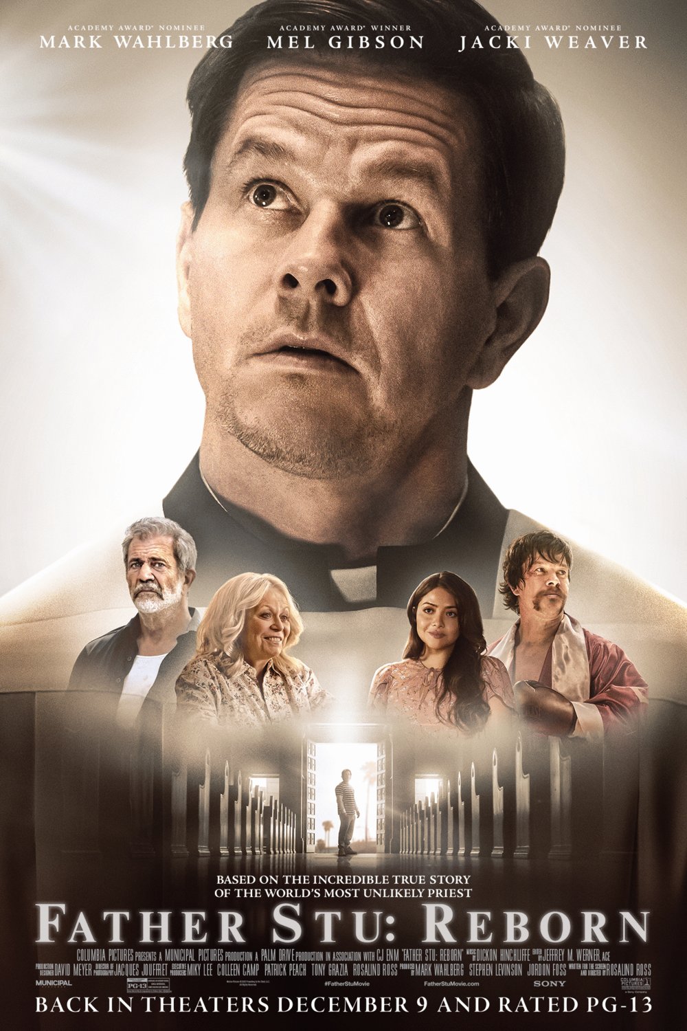 L'affiche originale du film Father Stu: Reborn en anglais