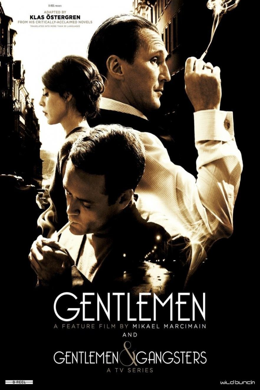L'affiche originale du film Gentlemen & Gangsters en suédois
