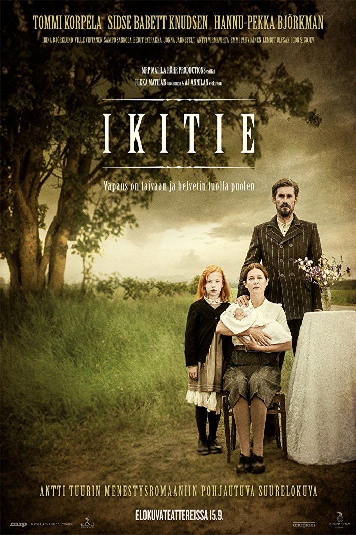 L'affiche originale du film Ikitie en finlandais