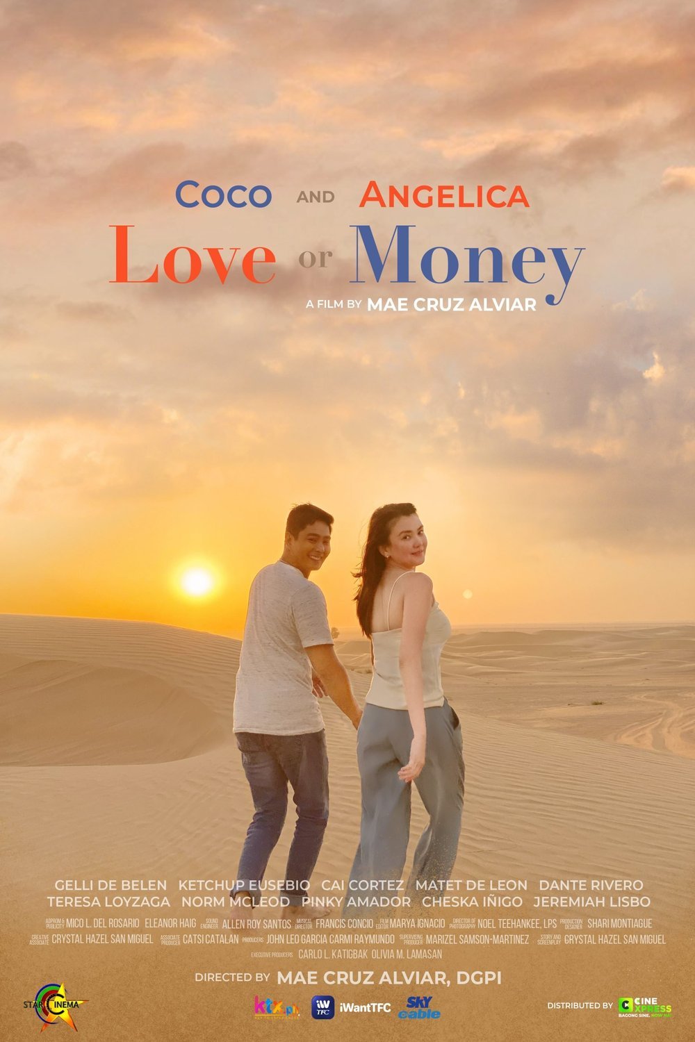 Tagalog poster of the movie Love or Money