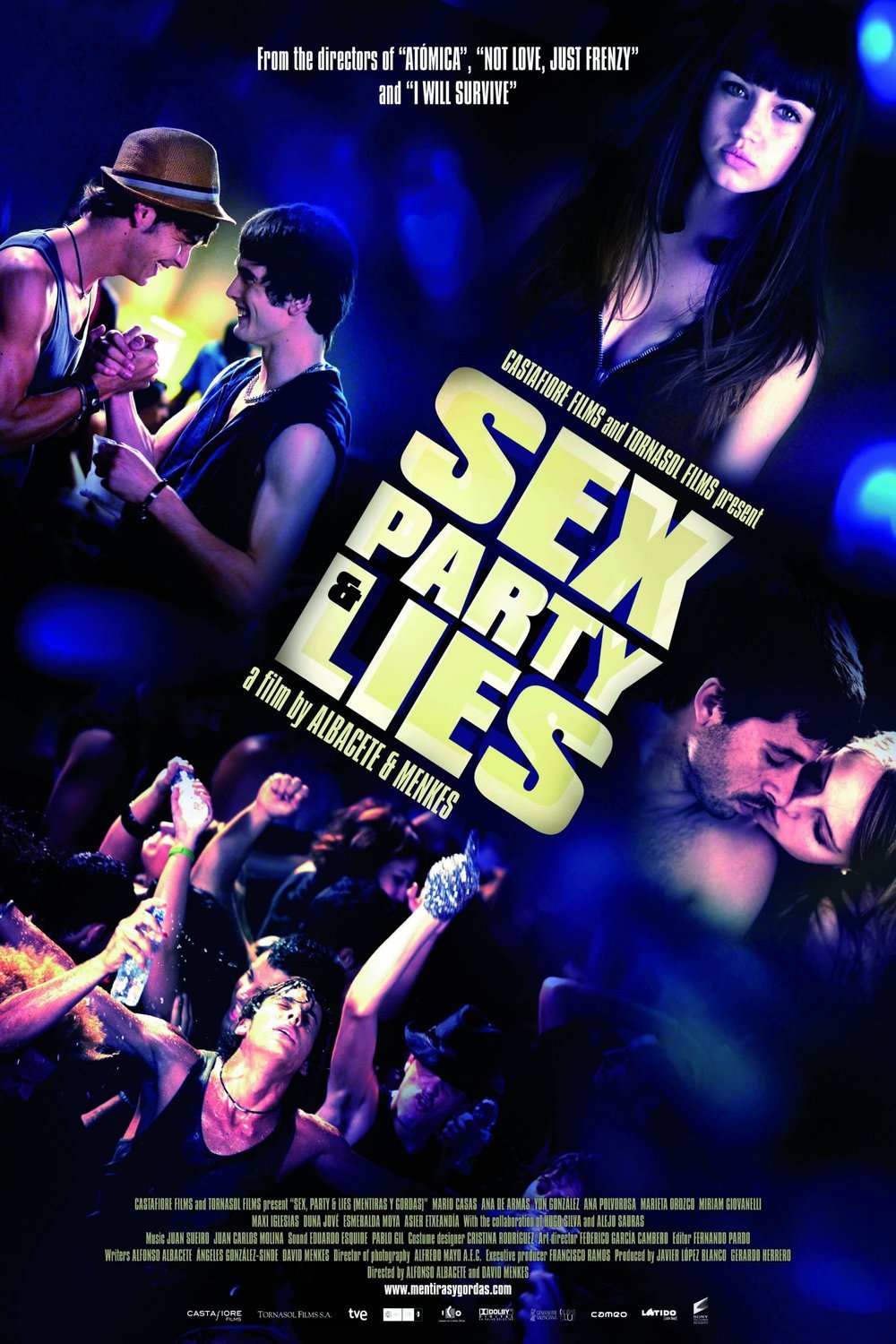 L'affiche du film Sex, Party and Lies