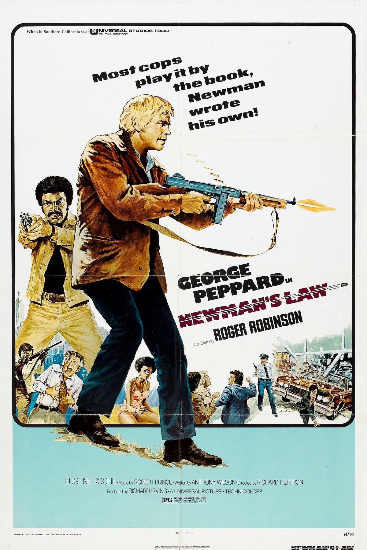 Poster of the movie Newman's Law [1974]
