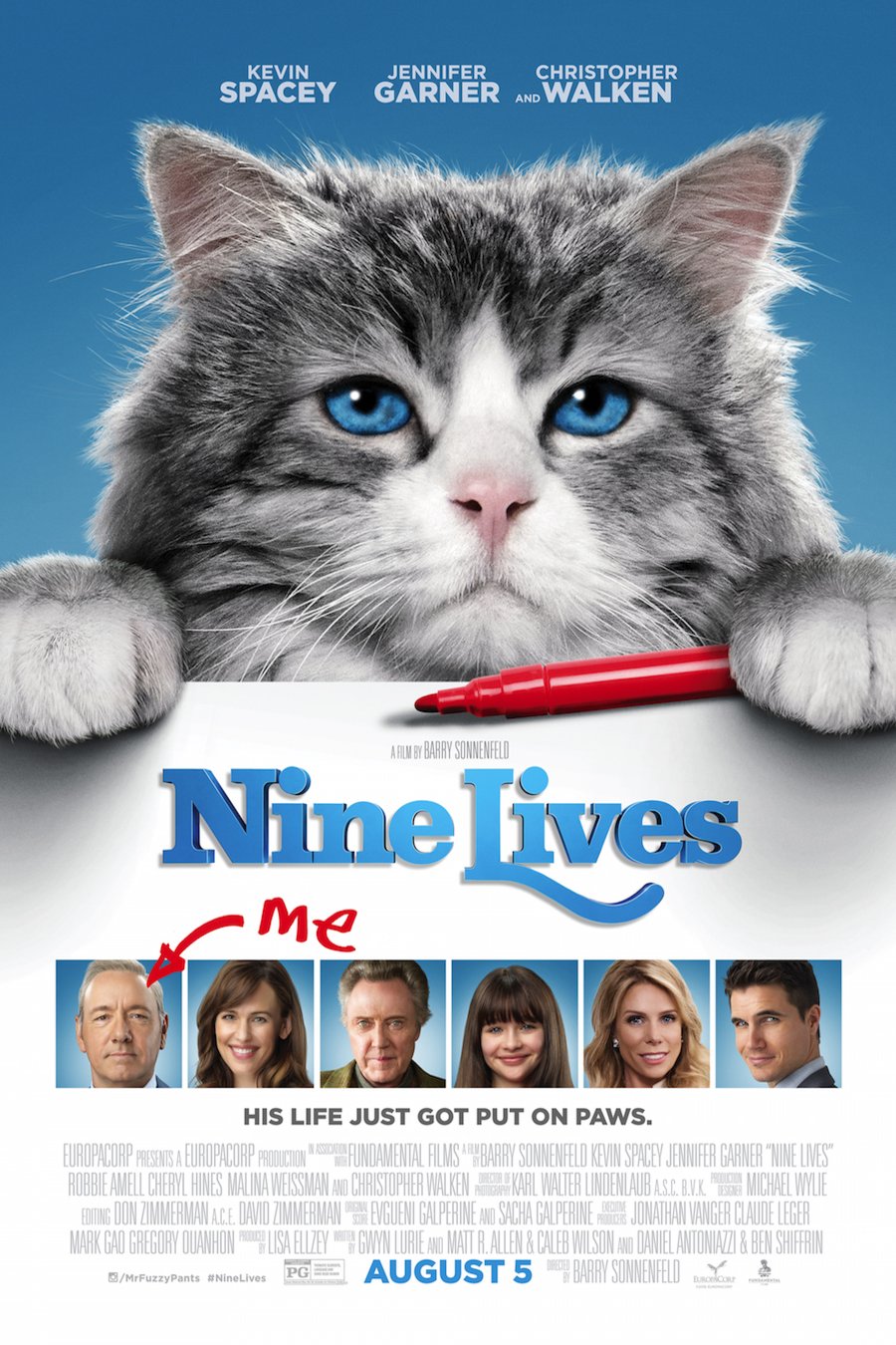 Poster of the movie Nine Lives