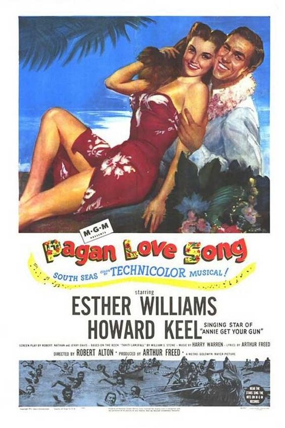 L'affiche du film Pagan Love Song