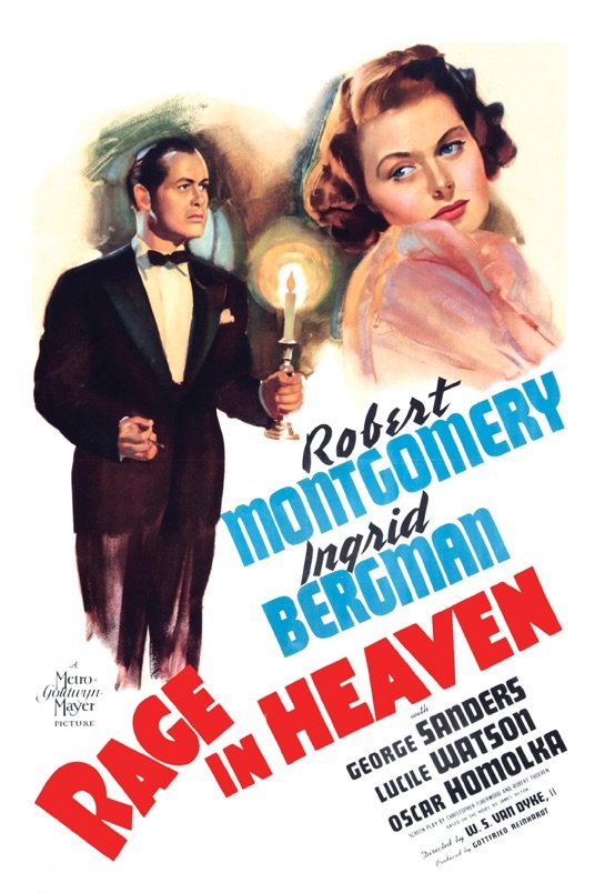 Poster of the movie Rage in Heaven [1941]