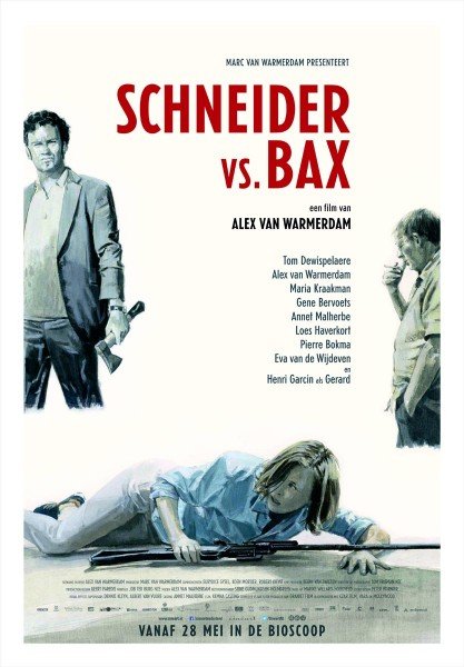 L'affiche originale du film Schneider vs. Bax en Néerlandais