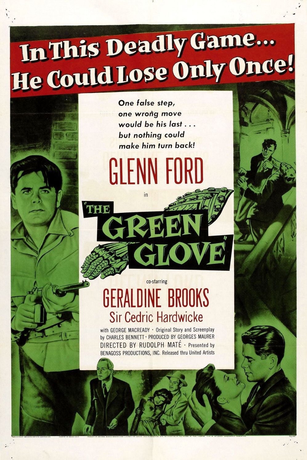 L'affiche du film The Green Glove