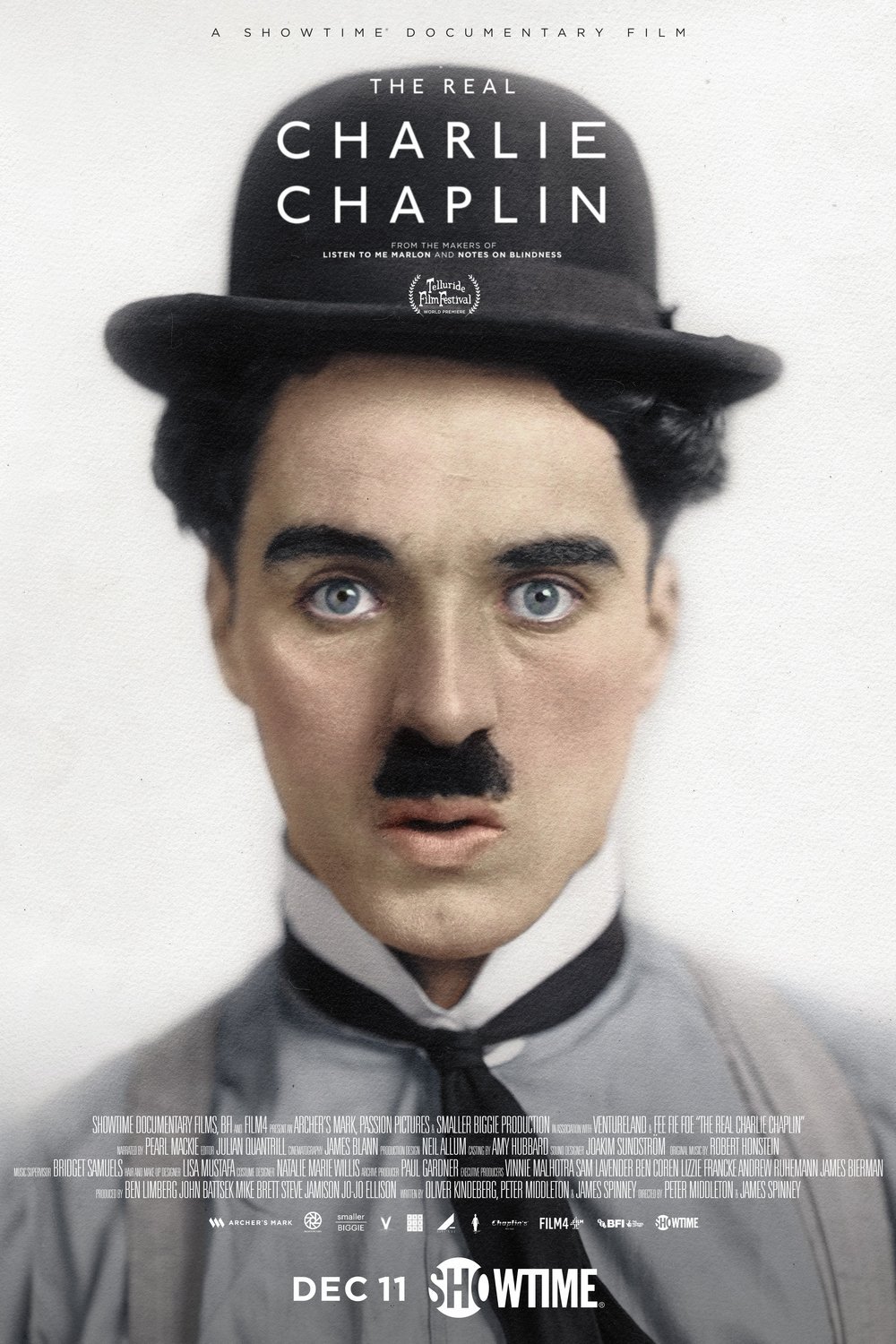 L'affiche du film The Real Charlie Chaplin