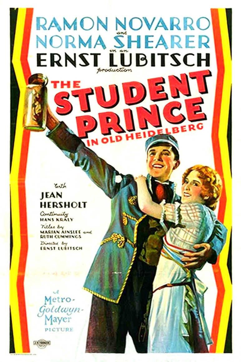 L'affiche du film The Student Prince in Old Heidelberg