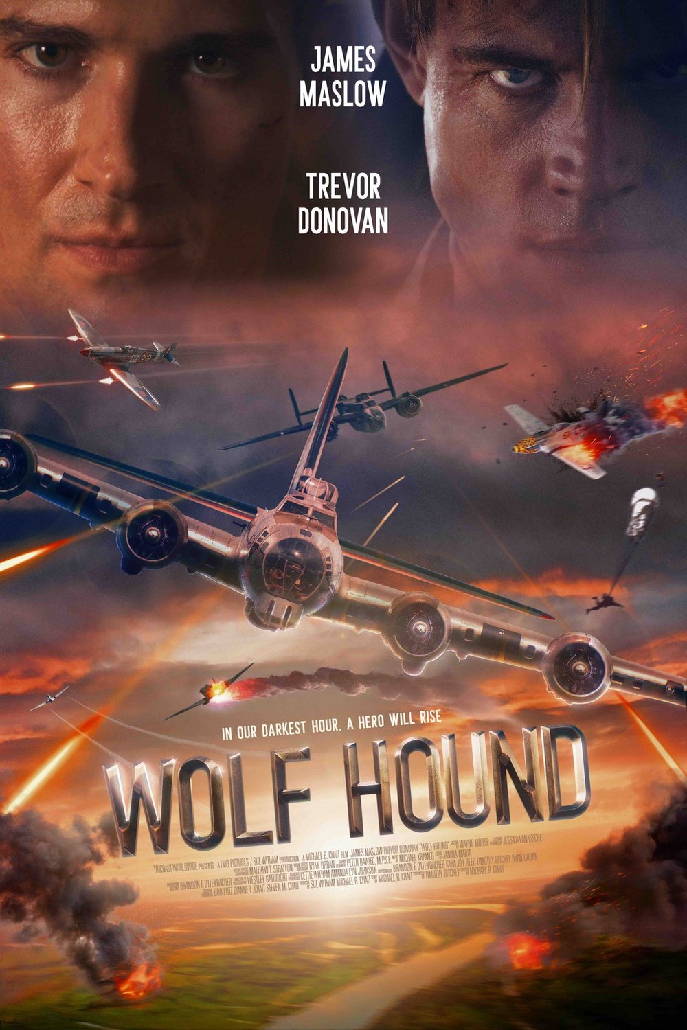 L'affiche du film Wolf Hound