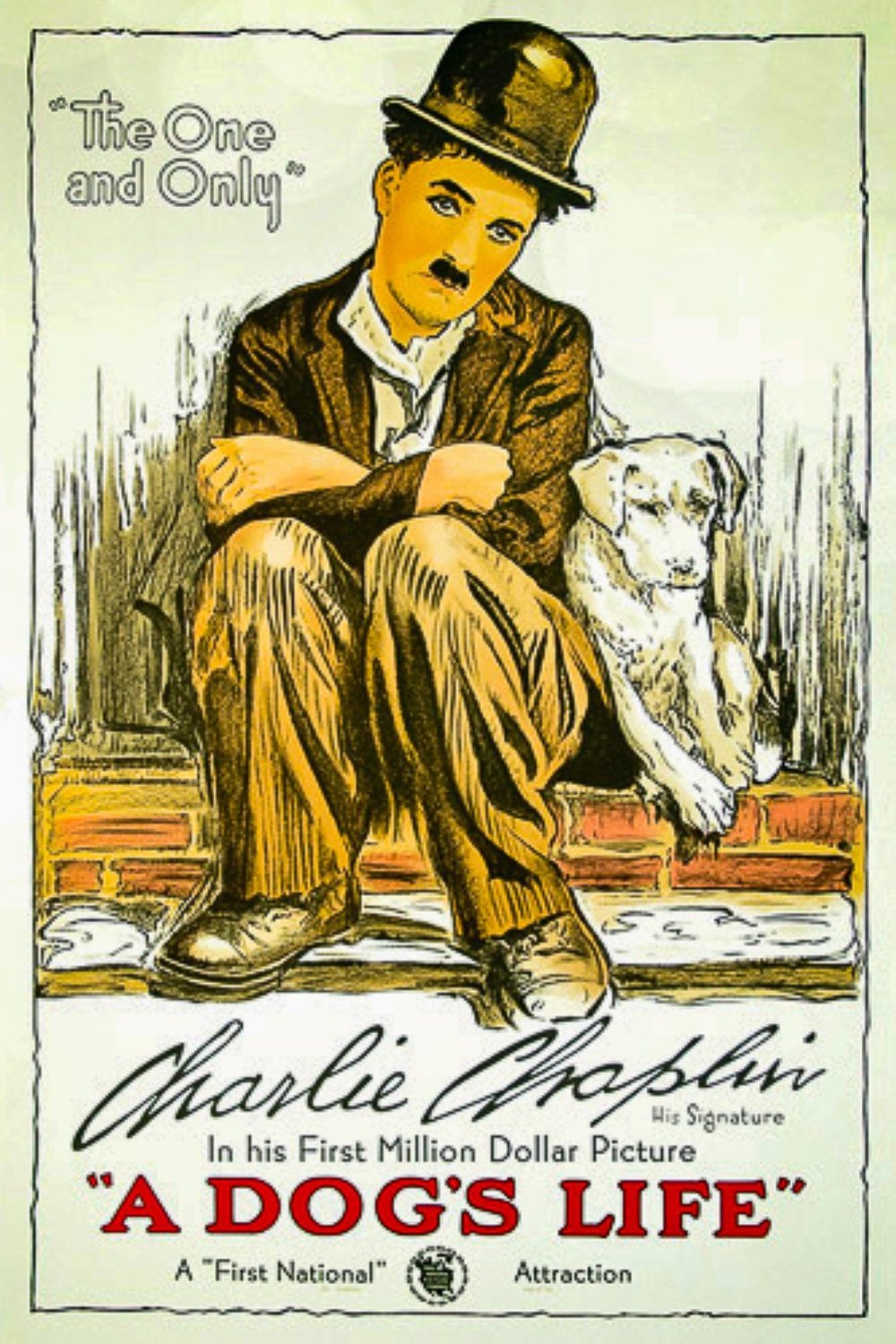 L'affiche du film A Dog's Life [1918]