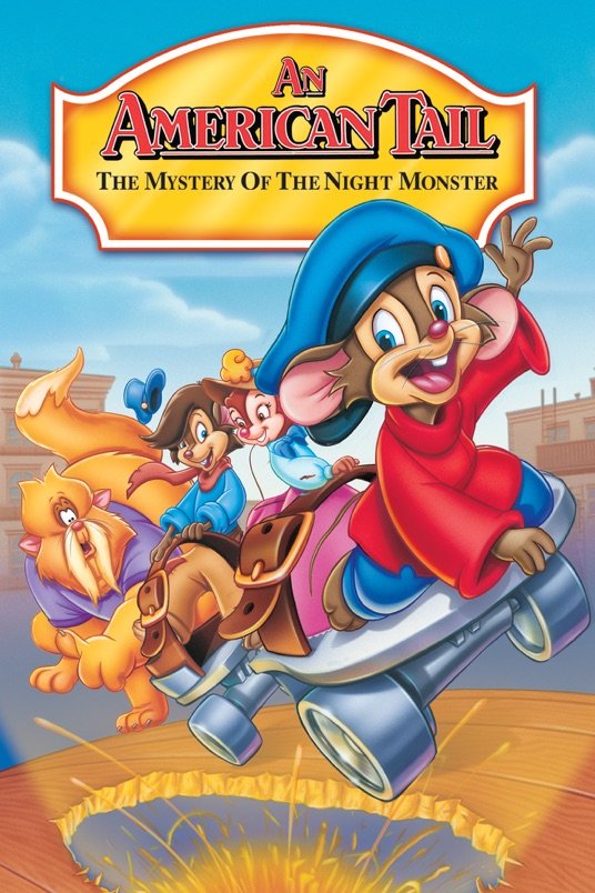 L'affiche du film An American Tail: The Mystery of the Night Monster