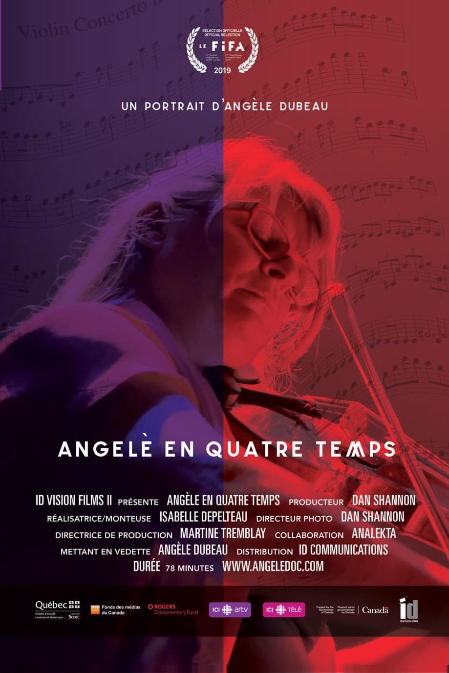 L'affiche du film Angele, Virtuoso