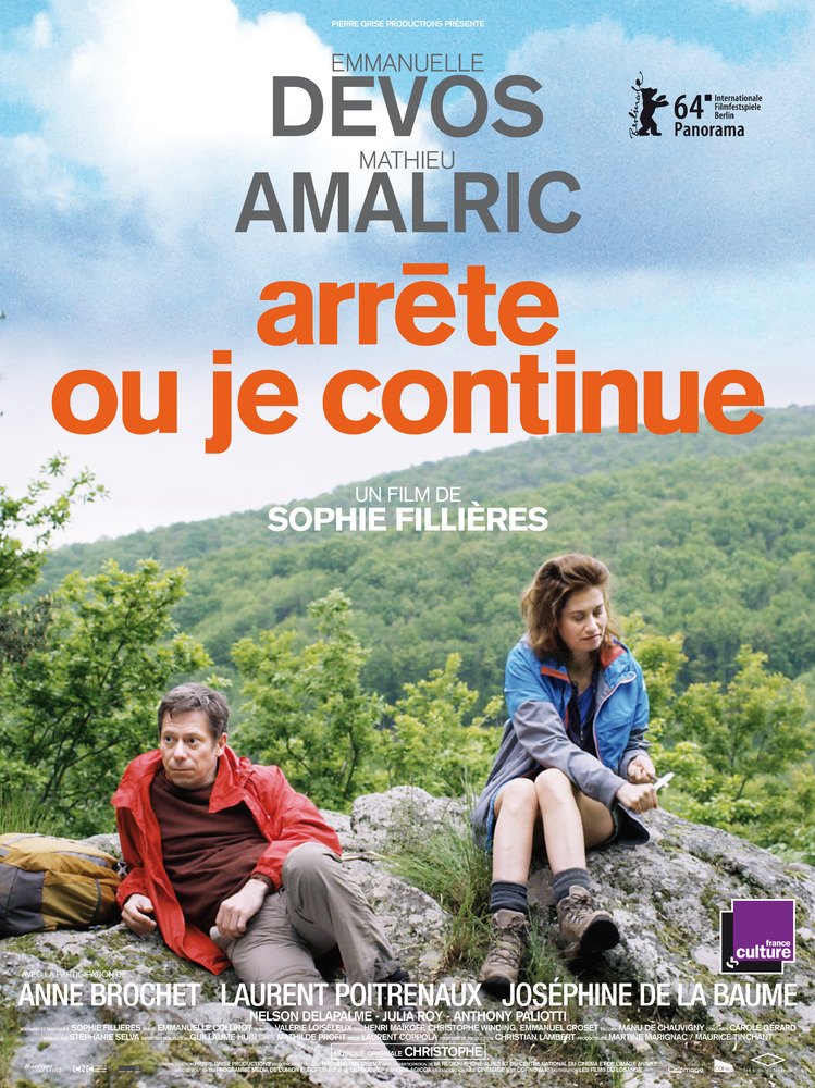 L'affiche du film Arrête ou je continue