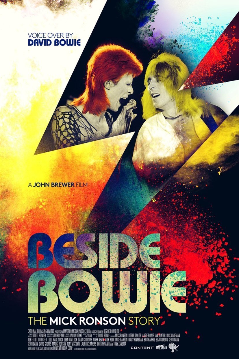 L'affiche du film Beside Bowie: The Mick Ronson Story