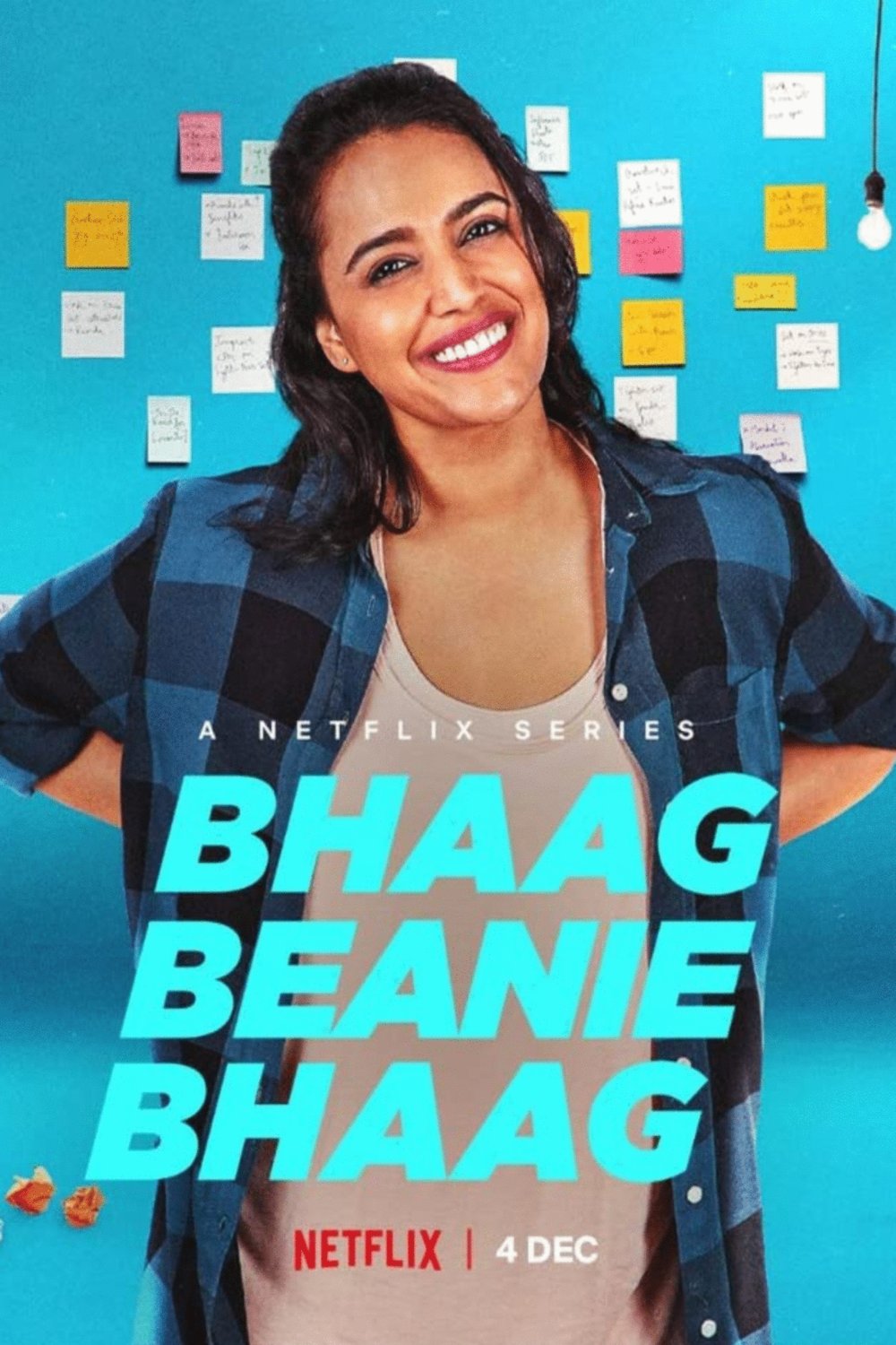 L'affiche originale du film Bhaag Beanie Bhaag en Hindi