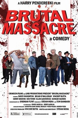 L'affiche du film Brutal Massacre: A Comedy