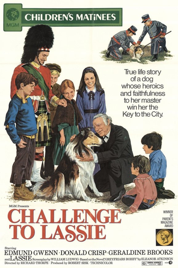 L'affiche du film Le défi de Lassie