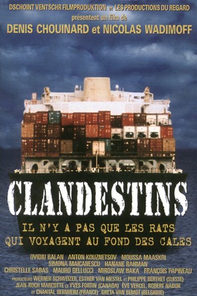 L'affiche du film Clandestins