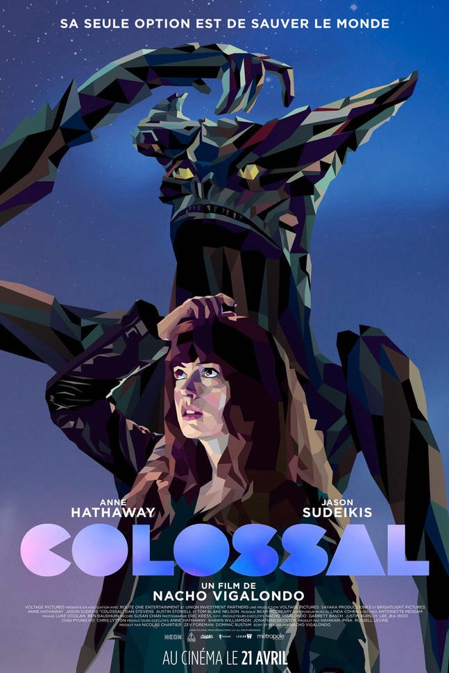 L'affiche du film Colossal v.f.