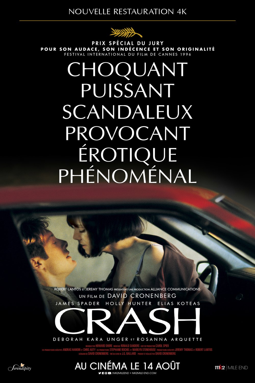 L'affiche du film Crash v.f.