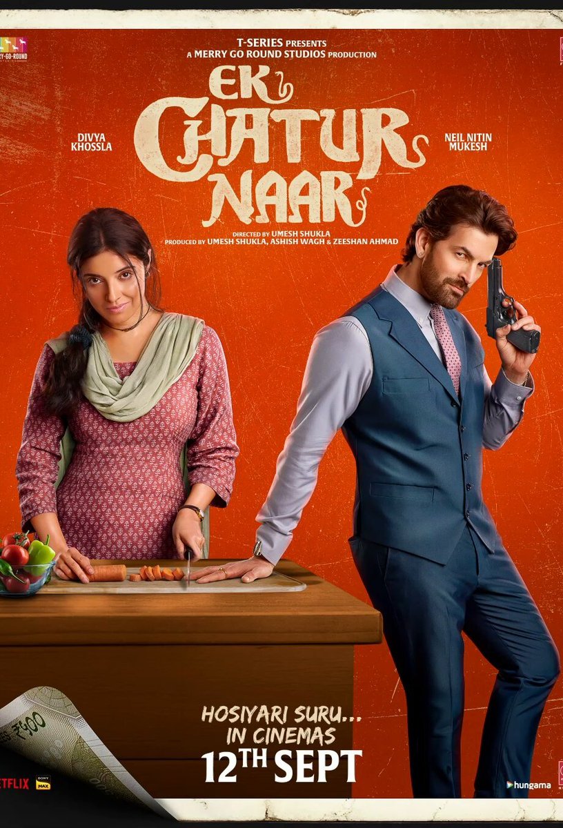 L'affiche du film Ek Chatur Naar [2025]
