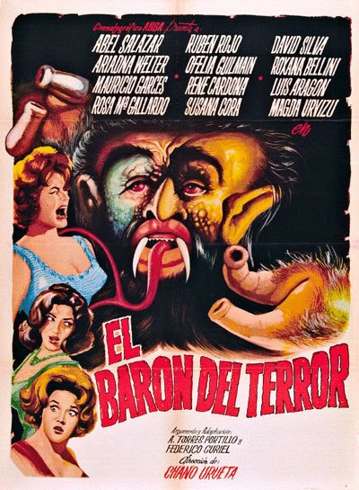 Poster of the movie El barón del terror [1962]