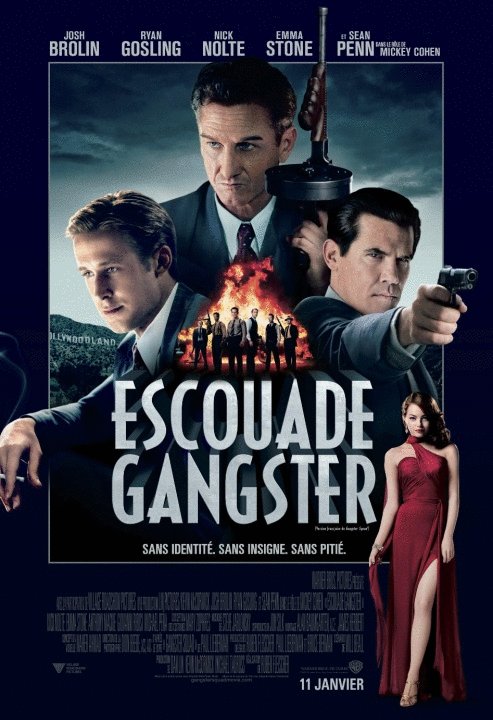 L'affiche du film Escouade Gangster