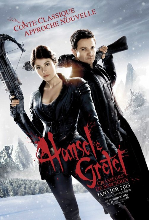 L'affiche du film Hansel et Gretel: Chasseurs de sorcières