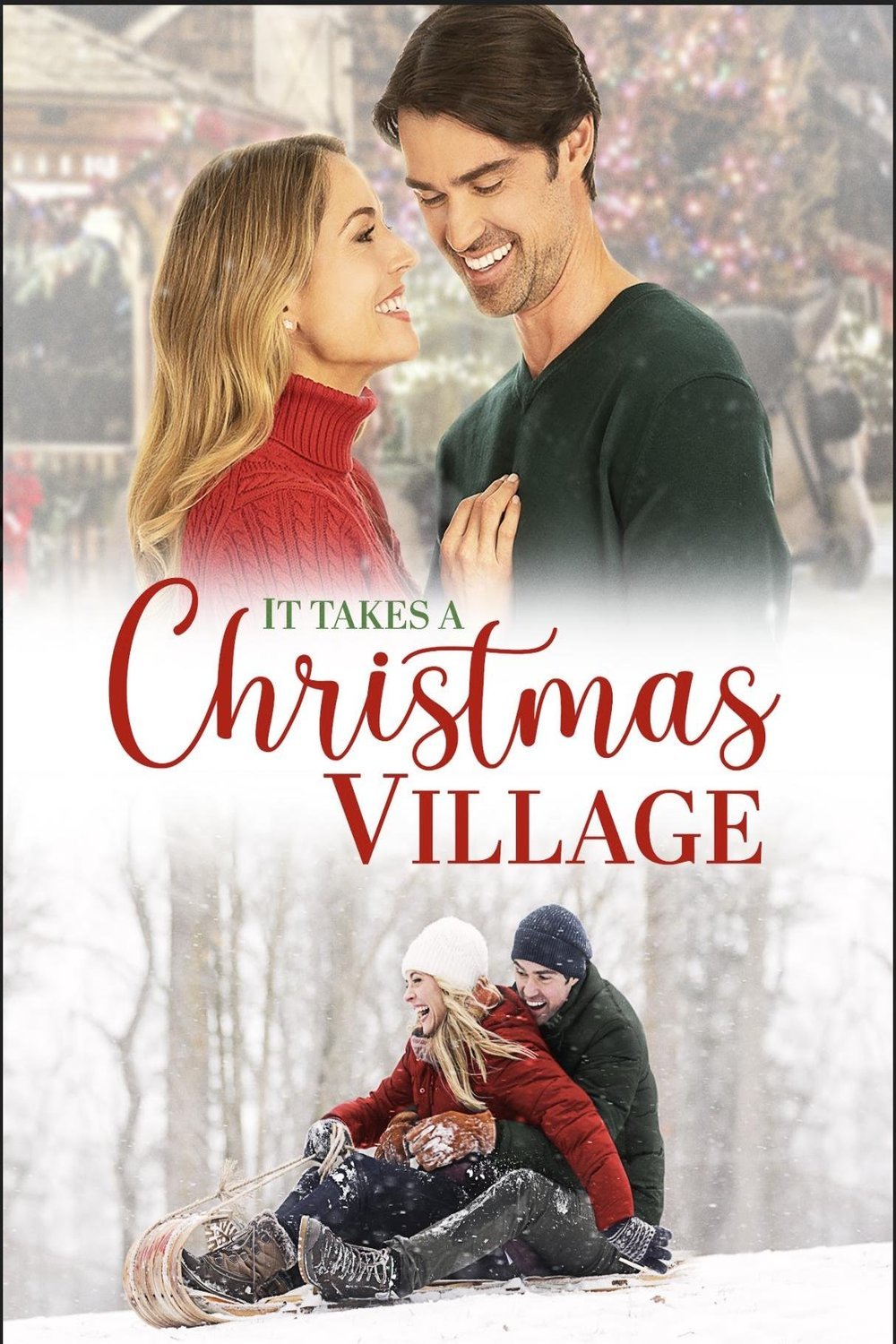 L'affiche du film It Takes a Christmas Village [2021]