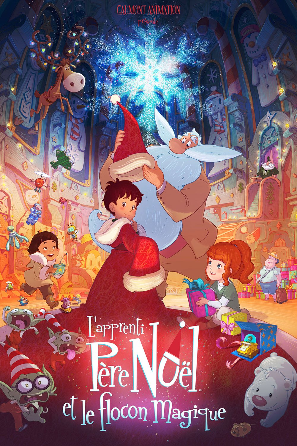L'affiche du film L'Apprenti Père Noël et le flocon magique [2013]