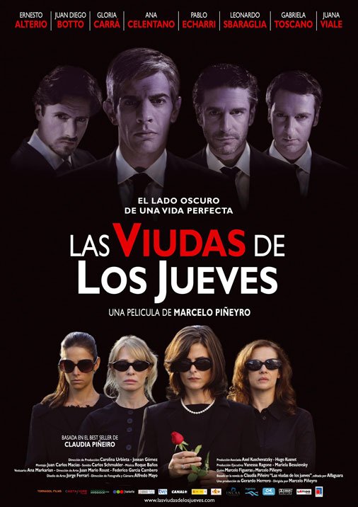 Spanish poster of the movie The Widows of Thursdays