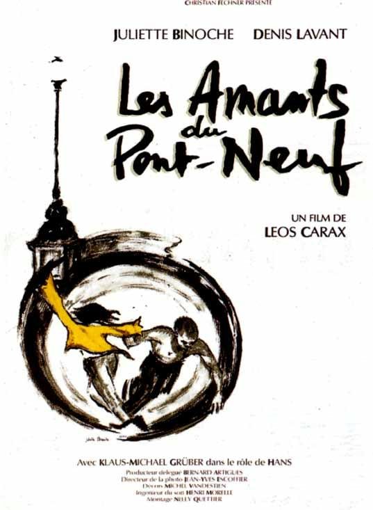Poster of the movie Les Amants du Pont-Neuf