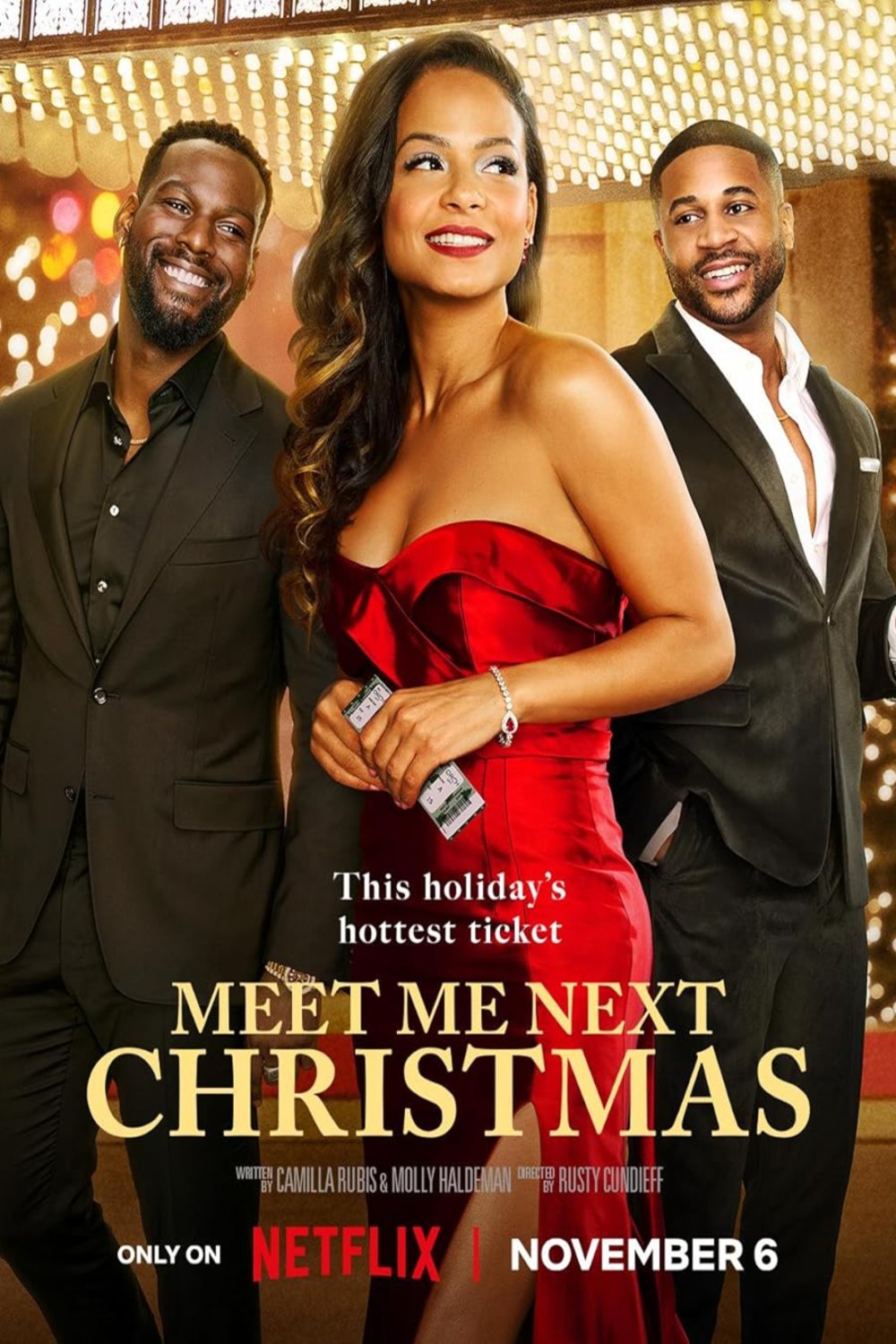 L'affiche du film Meet Me Next Christmas [2024]