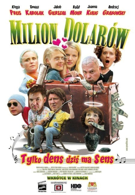 Polish poster of the movie A Million Dollars