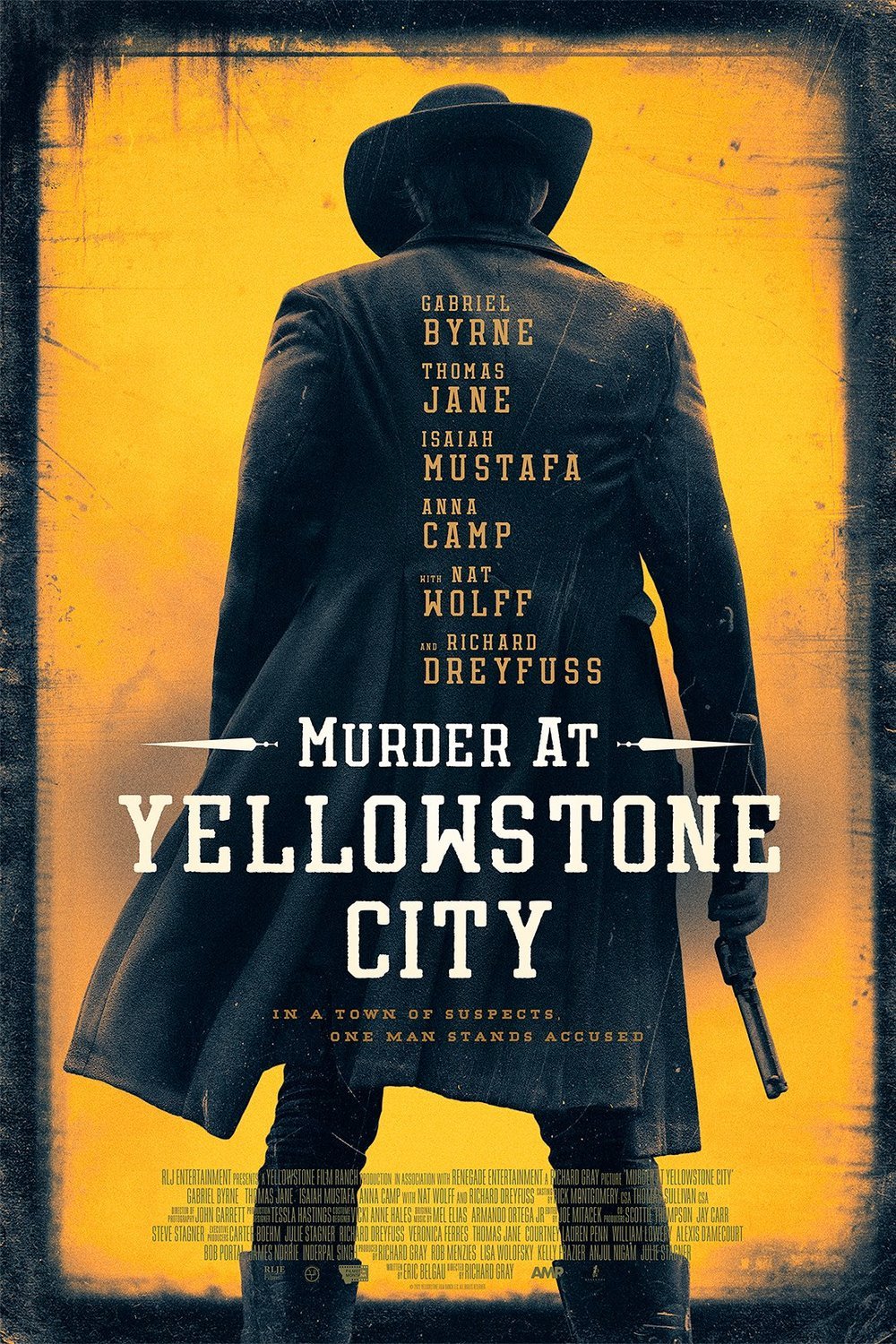 L'affiche du film Murder at Yellowstone City