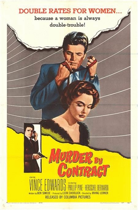 L'affiche du film Murder by Contract [1958]