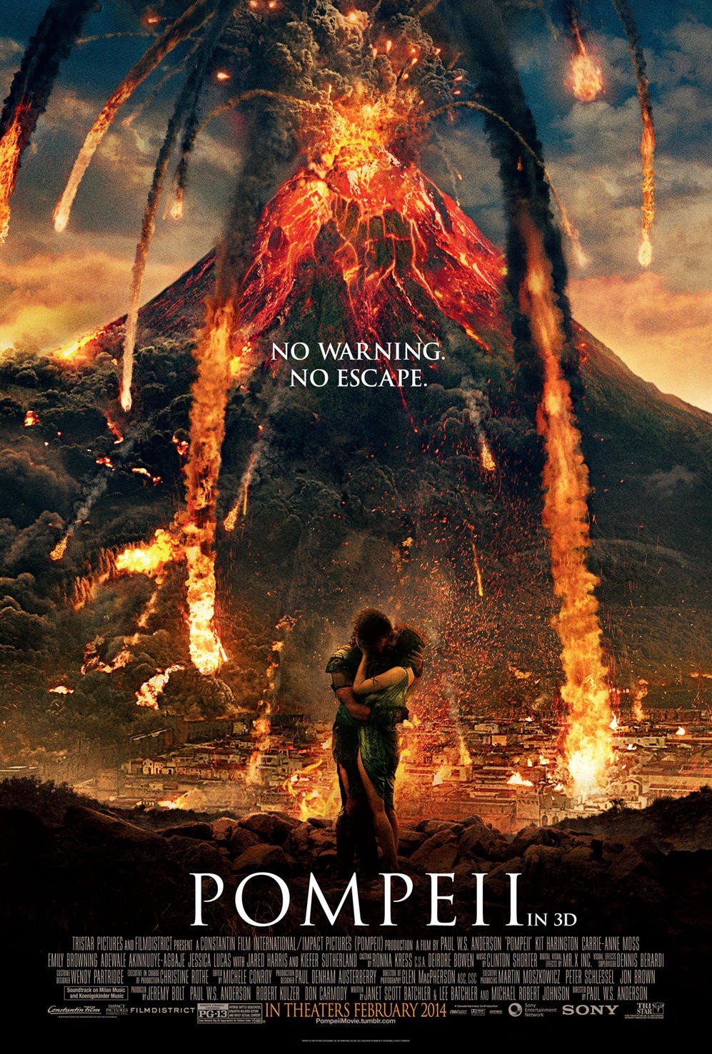 Poster of the movie Pompeii