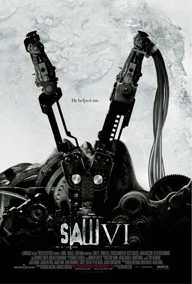 L'affiche du film Saw VI
