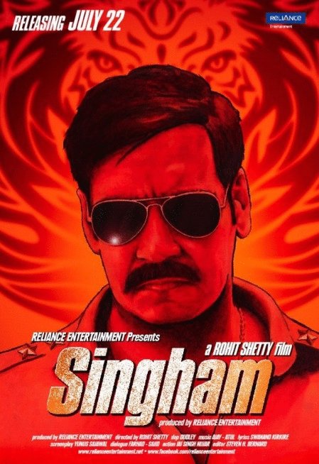 L'affiche du film Singham