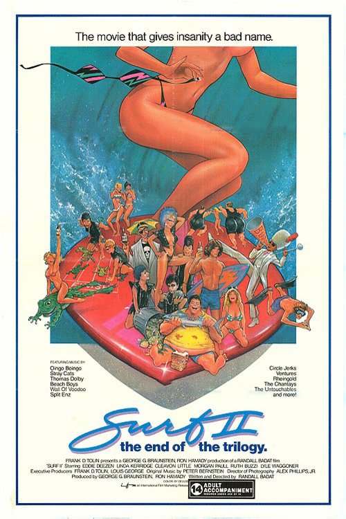 L'affiche du film Surf II
