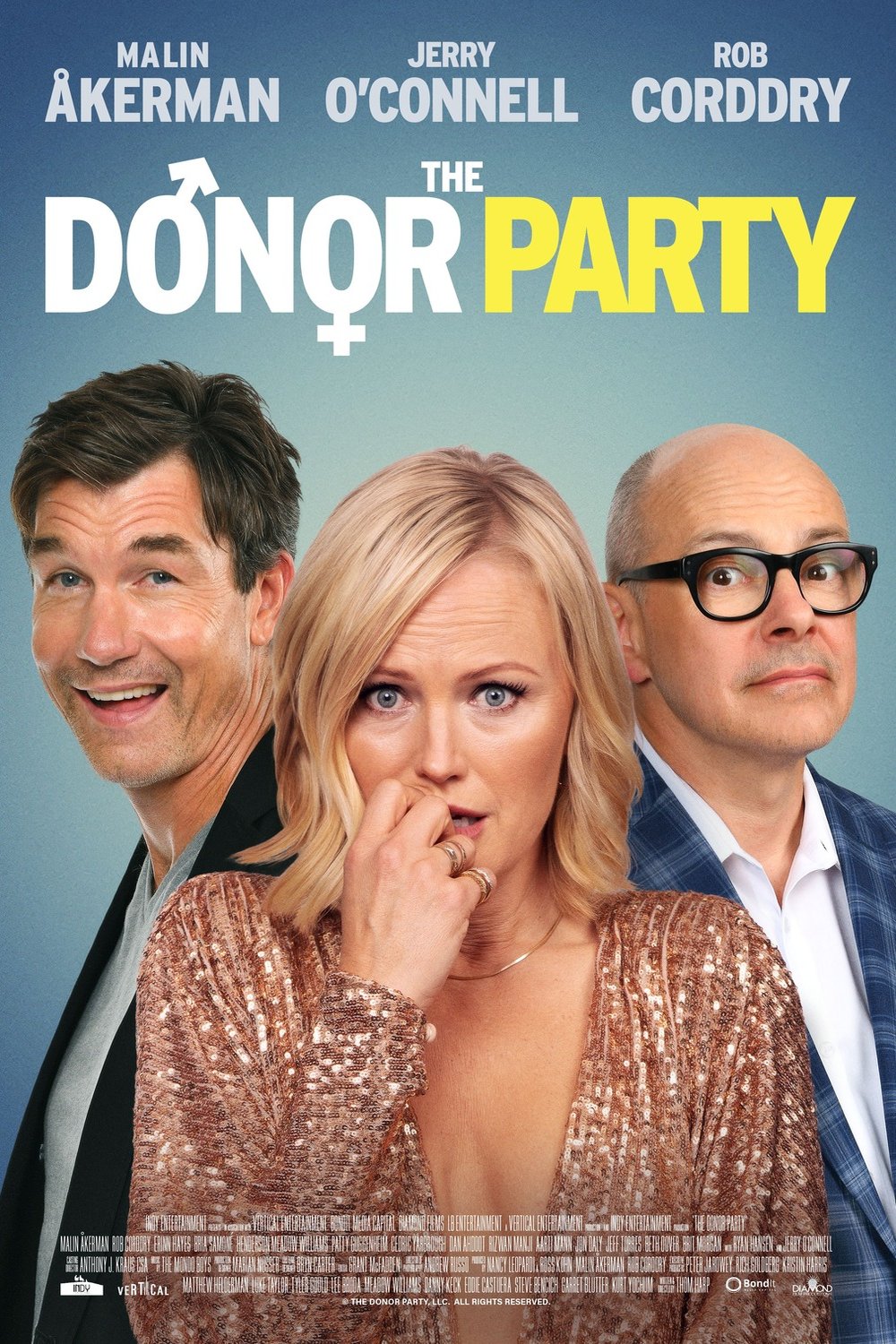 L'affiche du film The Donor Party