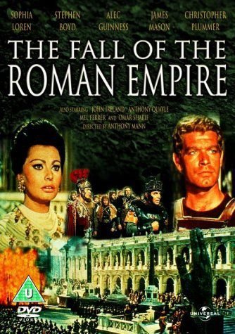 L'affiche du film La chute de l'Empire romain