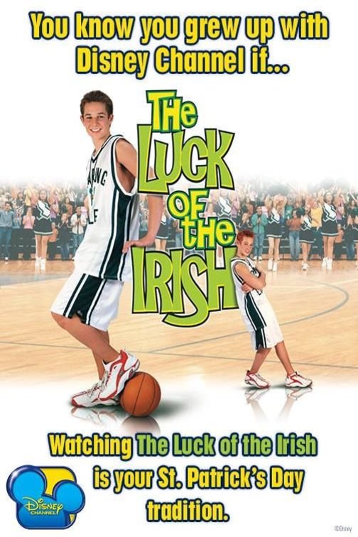 L'affiche du film The Luck of the Irish