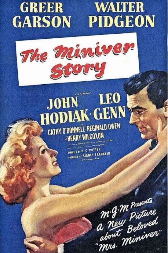 L'affiche du film The Miniver Story
