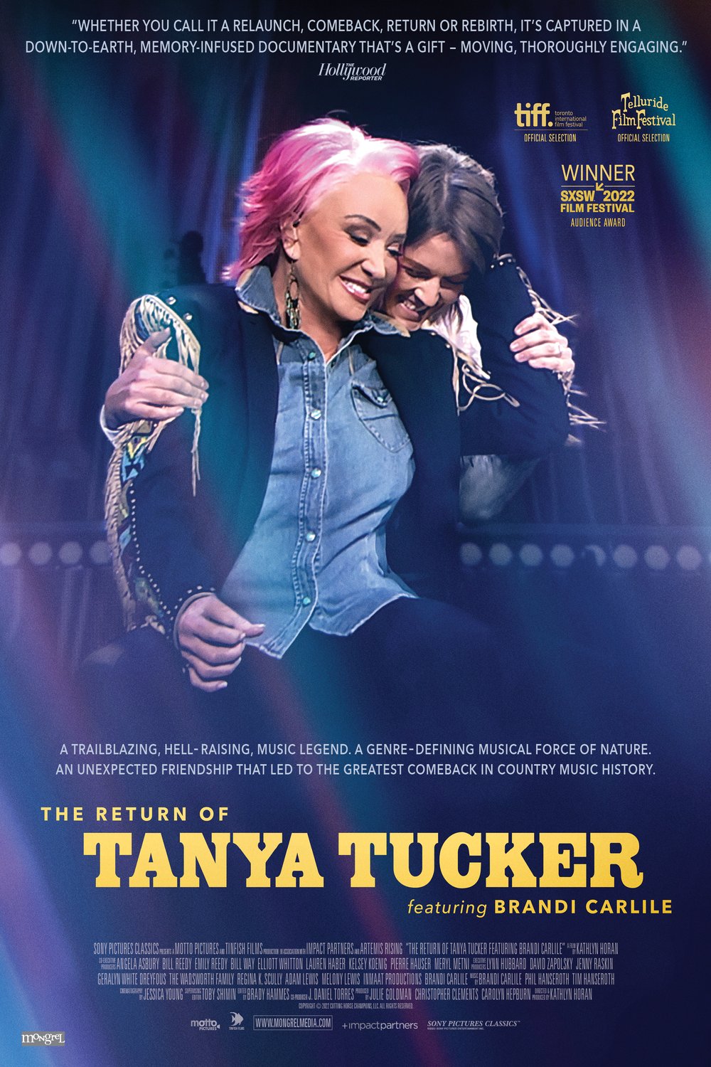 L'affiche du film The Return of Tanya Tucker: Featuring Brandi Carlile