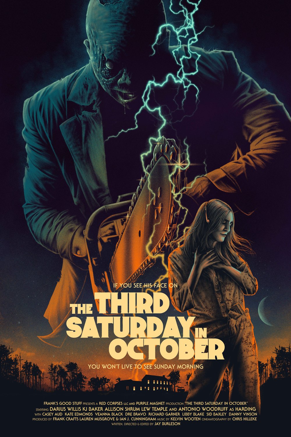 L'affiche du film The Third Saturday in October [2022]