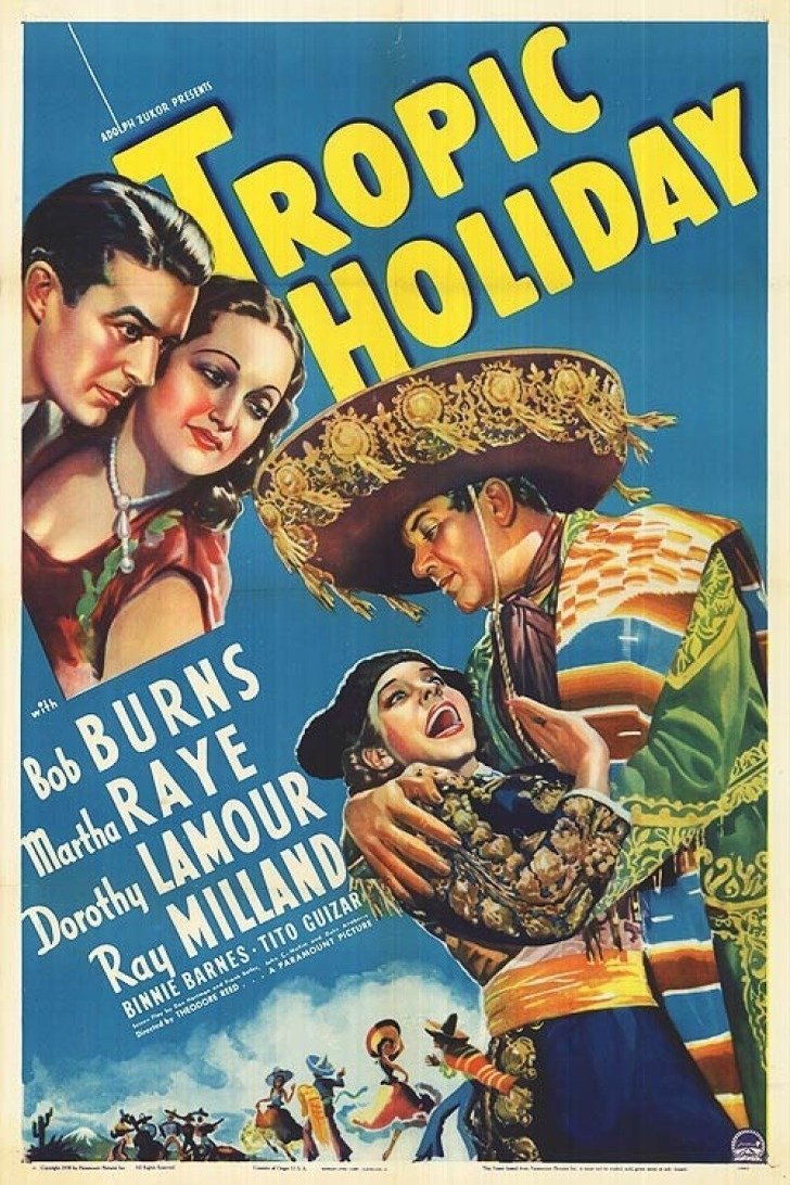 L'affiche du film Tropic Holiday